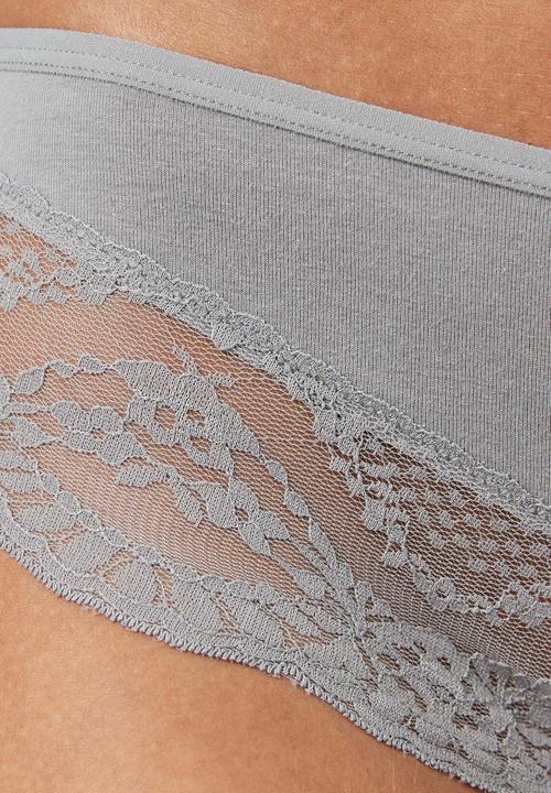 Image du produit Snocks Hipster Panties mit Spitze (XL, Lot de 3)