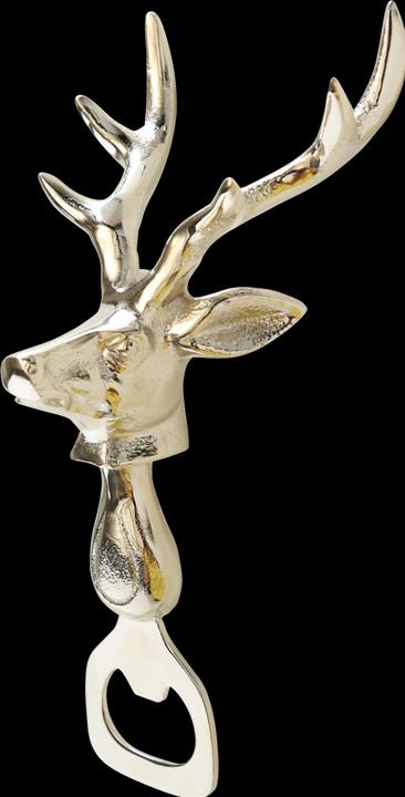 Produktbild Boltze Home Flaschenöffner Hirsch, Silber