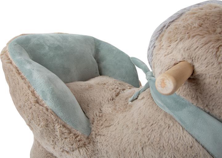 Actual product image small foot Rocking animal donkey with seat