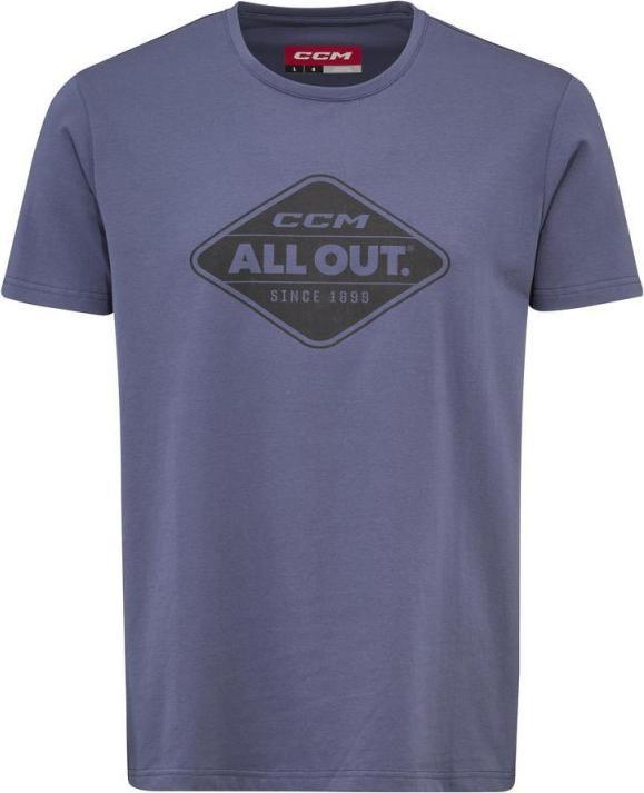 Produktbild CCM All Outside B Tee SR T-Shirt (Blau, XXL) (XXL)