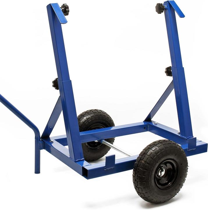 Immagine prodotto XPOtool Carrello portapiatti 200kg 280-830mm pneumatici Carrello portapiatti Carrello di trasporto (200 kg)