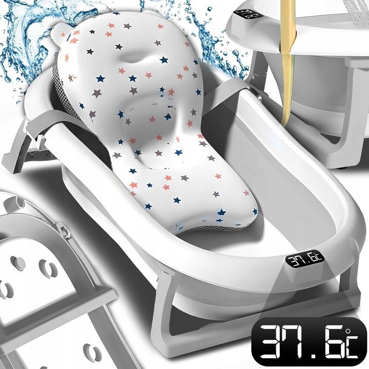 Produktbild Extralink Kinder | Badewanne | grau mit LED-Thermometer