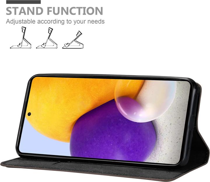 Produktbild Cadorabo Hülle für Samsung Galaxy A73 5G im Book Invis. Magnet Style (Samsung Galaxy A73 5G)