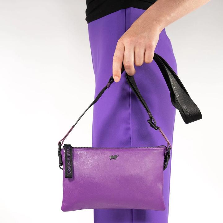 Produktbild Braun Büffel Capri Umhängetasche RFID Schutz Leder 23 cm