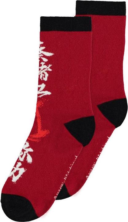 Produktbild Difuzed Assassin's Creed Shadows Socken 3er-Pack Crew 39-42 (3er Pack, 39 - 42)