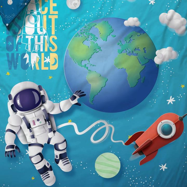 Actual product image Cotton Box Little Astronaut