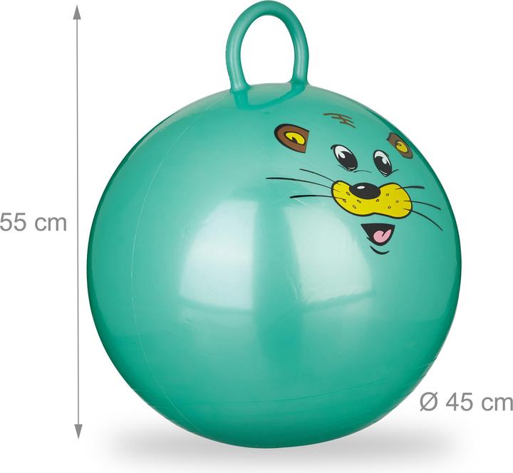 Actual product image Relaxdays Space Hopper for Kids