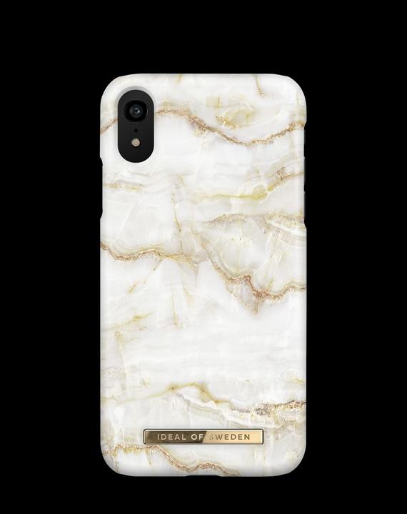 Image du produit iDeal Of Sweden Couverture rigide Designer Golden Pearl Marble (Apple iPhone XR)