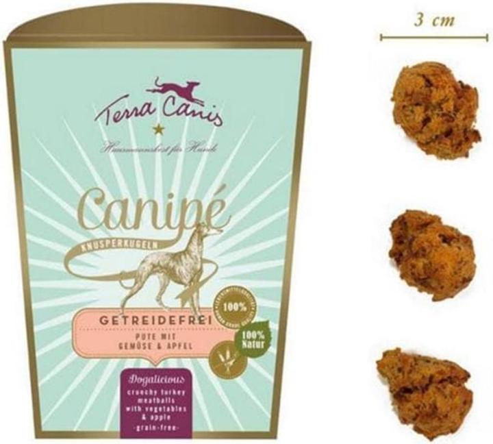 Immagine prodotto Terra Canis Delizioso Canipé senza cereali con tacchino (Senior, Adulto, Junior, 1 pz., 200 g)