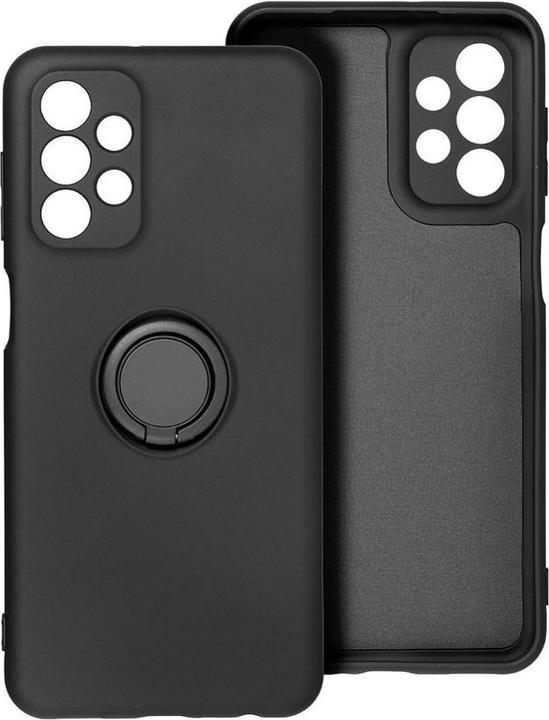 Actual product image OEM Back panel cover SILICONE RING case for SAMSUNG A16 5G / A16 4G black