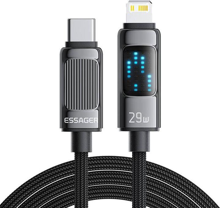 Actual product image Essager Cable USB EXCTL-LG0A-P USB-C do lightning 29W 1m (1 m)