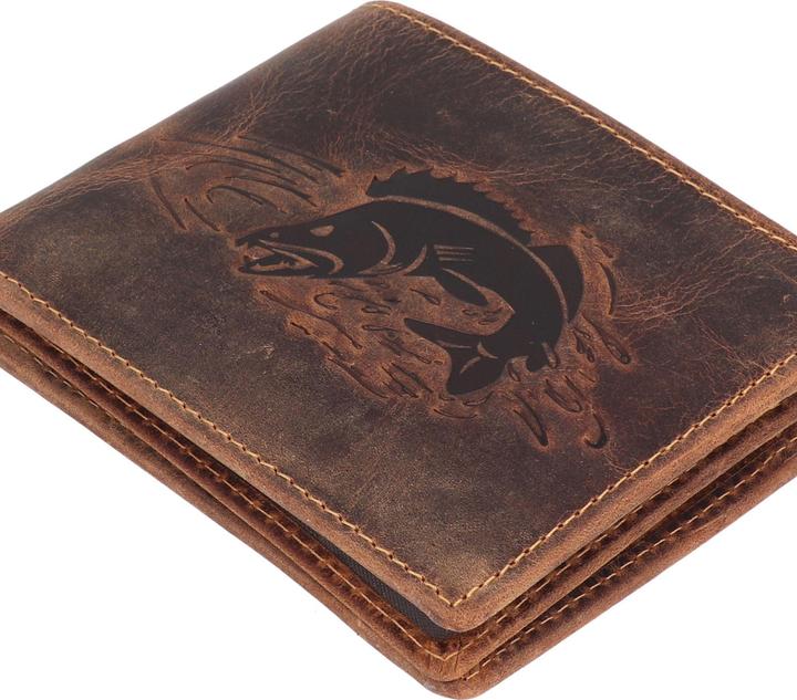Produktbild Greenburry Vintage Sternzeichen Geldbörse Leder 12 cm