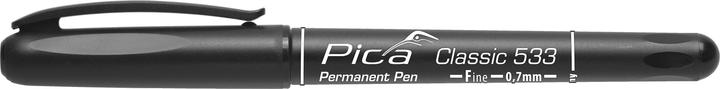 Actual product image Pica Permanent marker CLASSIC black Line width 0.7 mm Round tip (Black, 0.70 mm, 1 x)