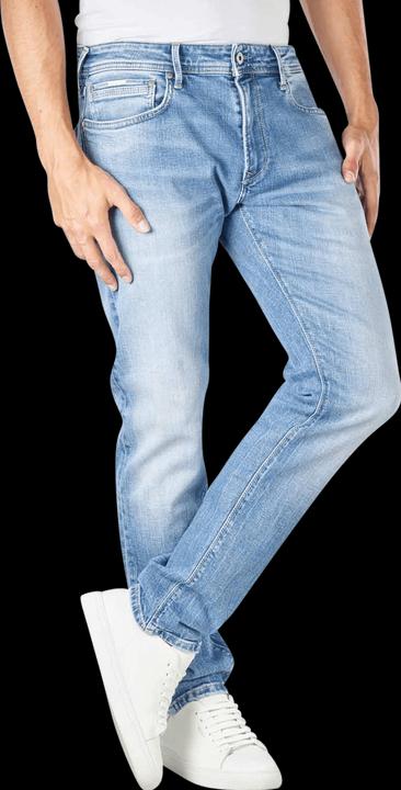 Actual product image Pepe Jeans Stanley Tapered Fit Light Blue (W36/L32)