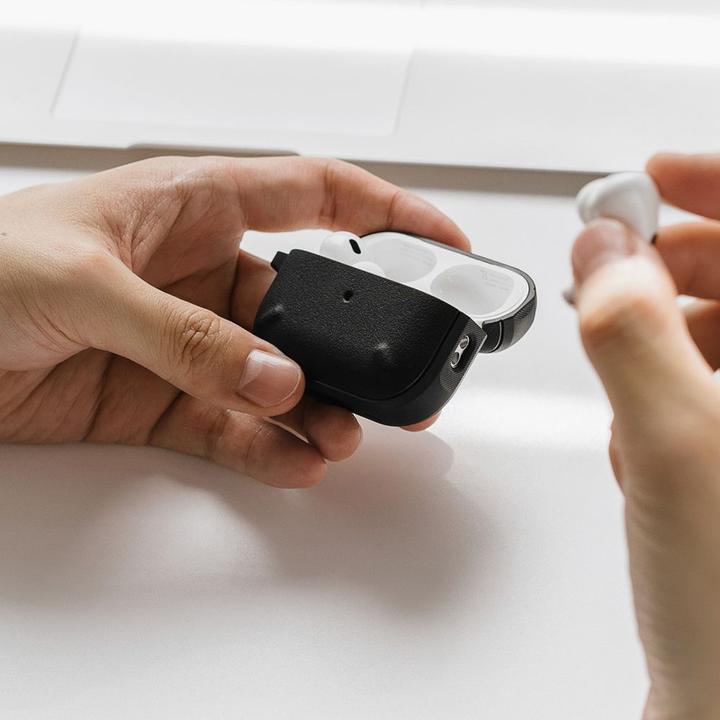 Productafbeelding Ringke Onyx hoesje voor AirPods Pro 2 gepantserd hoesje voor hoofdtelefoon zwart (Hoofdtelefoon hoes)