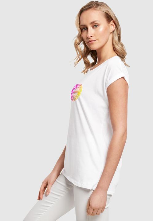 Actual product image FC Bayern München Ladies Logo PY Extended Shoulder Tee - 115673 (M)