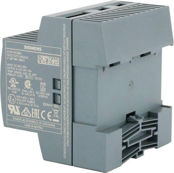 Actual product image Siemens Electronic fuse 6EP196