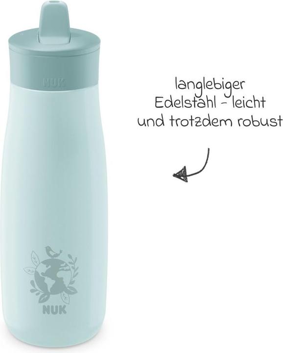 Produktbild NUK Trinklernbecher & Trinklernflaschen Edelstahl-Trinkflasche Mini-Me Flip Cup - mit (500 ml)