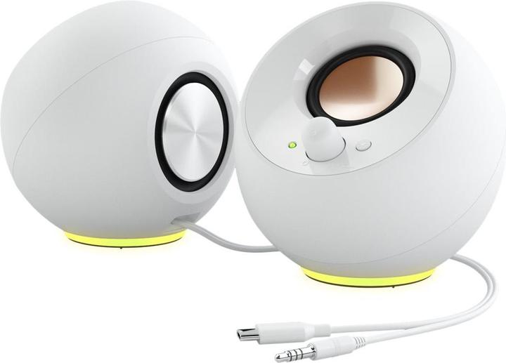 Image du produit Creative Haut-parleur Pebble SE RGB stéréo, blanc