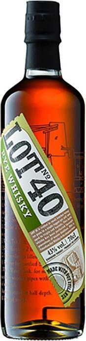 Image du produit Corby Lot 40 Canadian Whisky (Whisky canadien, 1 x 70 cl)