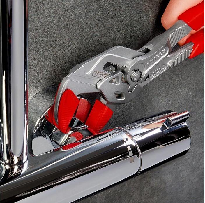 Produktbild Knipex ZangenschlüsselZange und Schraubenschlüssel in einem Werkzeug 86 03 250 SB (250 mm)