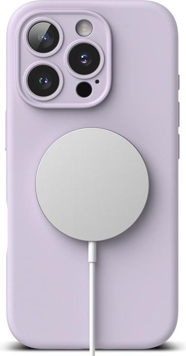 Actual product image Ringke Case for iPhone 16 Pro Max SILICONE MAGNETIC LIGHT PURPLE (Apple iPhone 16 Pro Max)