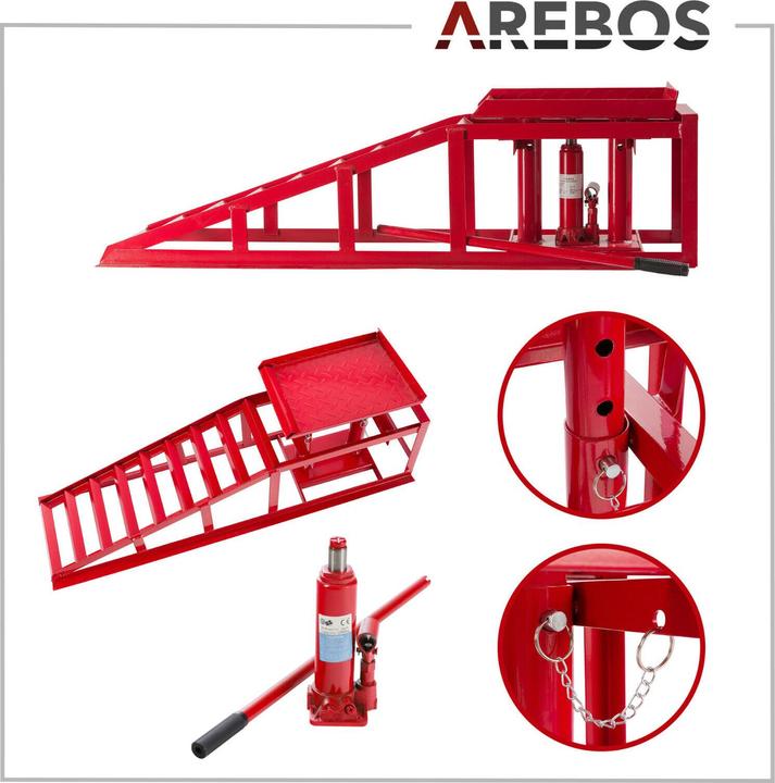 Image du produit Arebos Rampe d'accès pour voitures