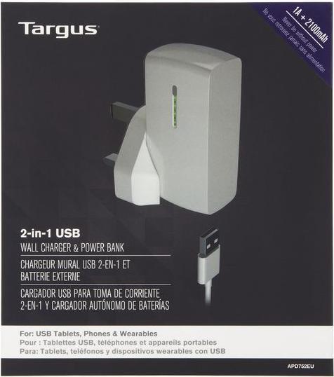 Immagine prodotto Targus Apd752eu (2100 mAh)
