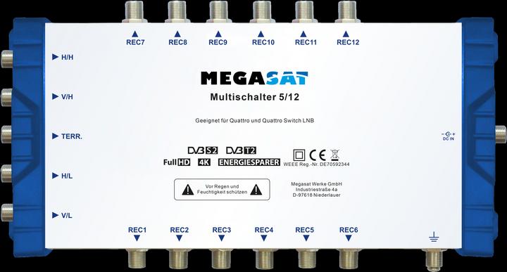Image du produit Megasat Multiswitch 5/8 (Multi commutateur)