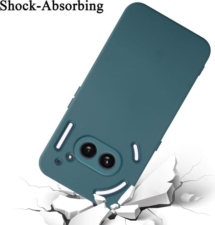 Immagine prodotto Cadorabo Custodia per Nothing Phone 2a TPU Liquid Silicone Case (Phonemax Rocky 2)