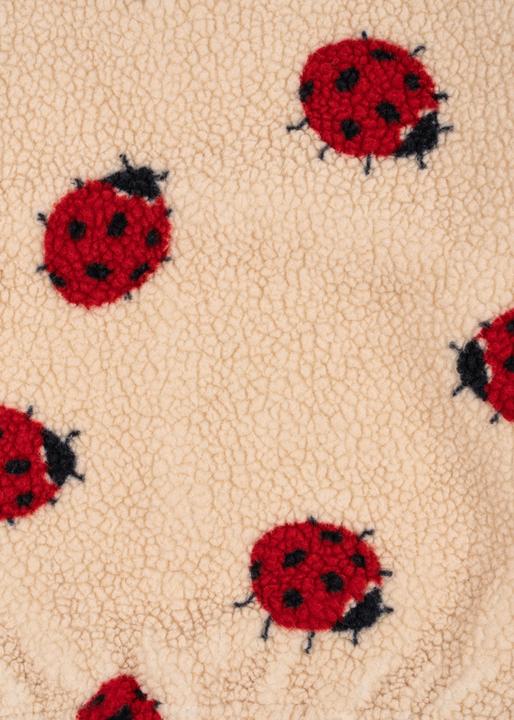 Produktbild Konges Slojd Jody Teddyjacke Ladybug Sand (122)