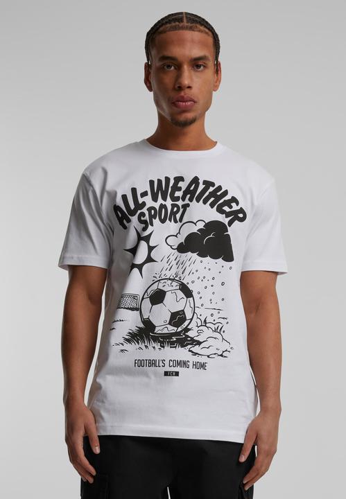 Produktbild Merchcode Footballs Coming Home All Weather Sports Tee - 139859 (L)