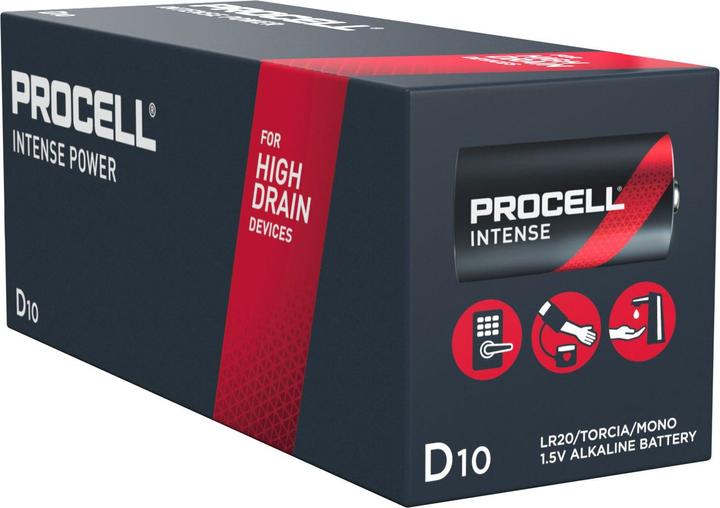 Produktbild Duracell Alkaline, Mono, D, LR20 (10 Stk., D, 15.66 mAh)