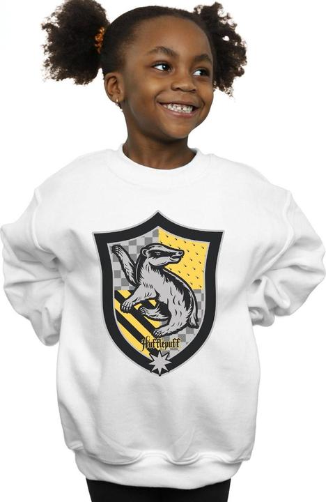 Produktbild Hufflepuff Crest Flat Sweatshirt Mädchen (152, 158)