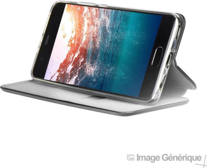 Productafbeelding Générique Kunstlederen flap hoesje voor Samsung Galaxy Xcover 4 / 4S - Zwart (In bulk) (LG G4s, Samsung Galaxy Xcover 4)
