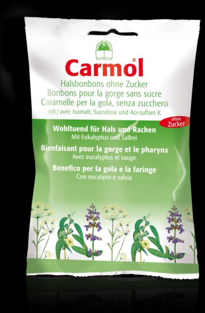 Image du produit Carmol Bonbons pour le cou sans plateau de sucre