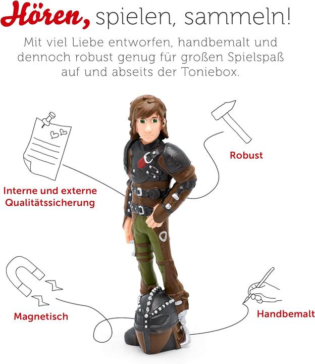 Actual product image Tonies Dragon Taming Made Easy (German)