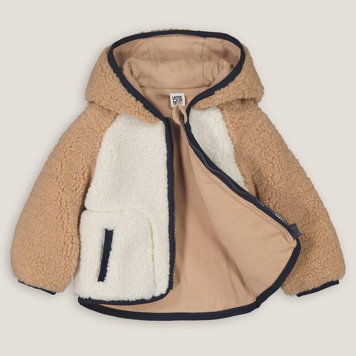 Image du produit La Redoute Collections Veste à capuche en polaire de nounours (102)