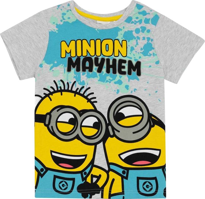 Actual product image Minions Boys Mayhem Short Pyjama Set (104)