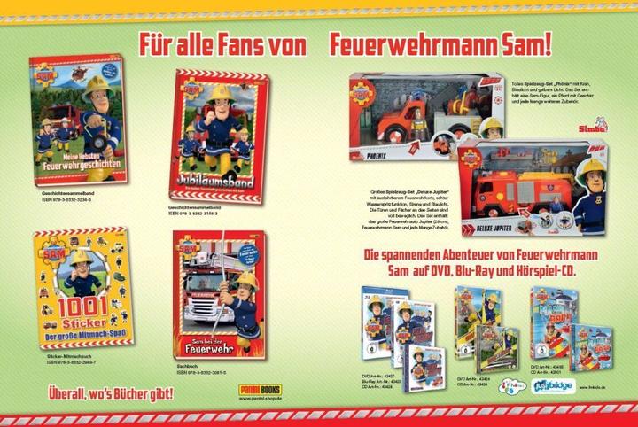 Immagine prodotto Panini Feuerwehrmann Sam Gutenachtgeschichten (Tedesco, Sovrapprezzo Katrin, 2016)