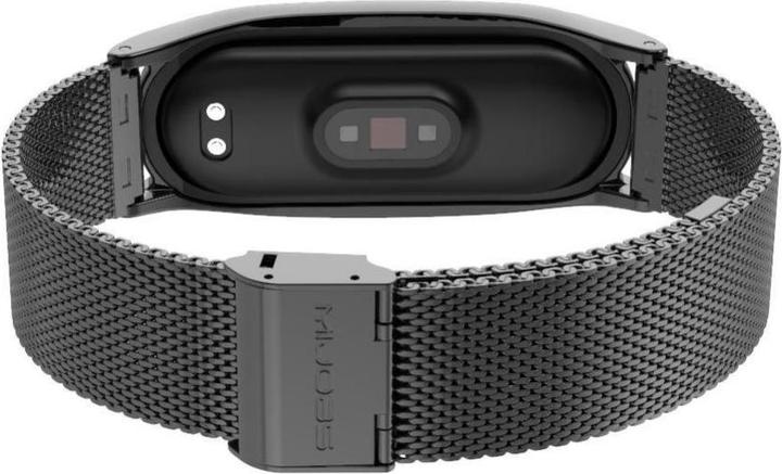 Immagine prodotto Tech Išmaniosios apyrankės Xiaomi Mi Smart Band 5/6 dirželis, Juodos spalvos (Acciaio inossidabile, Xiaomi Mi Smart Band 5)