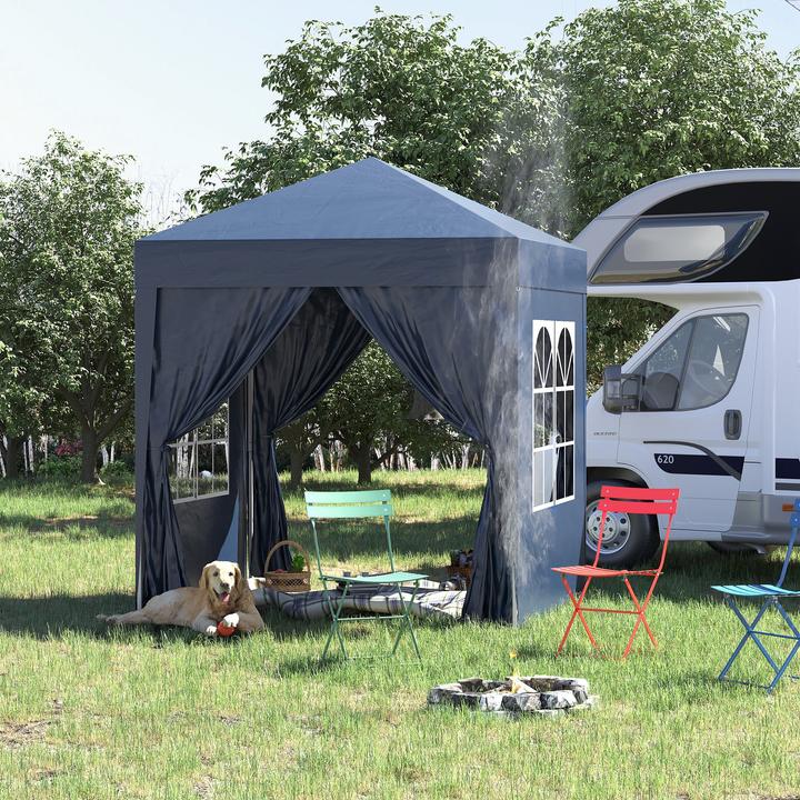 Immagine prodotto Outsunny Padiglione pieghevole (200 cm, 200 cm)