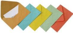 Actual product image GPV Envelopes, 90 x 140 mm, light brown, ungummed (90 x 140 mm)