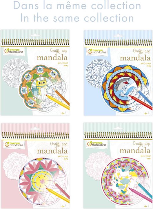 Image du produit Avenue Mandarine Mandala Graffy Pop
