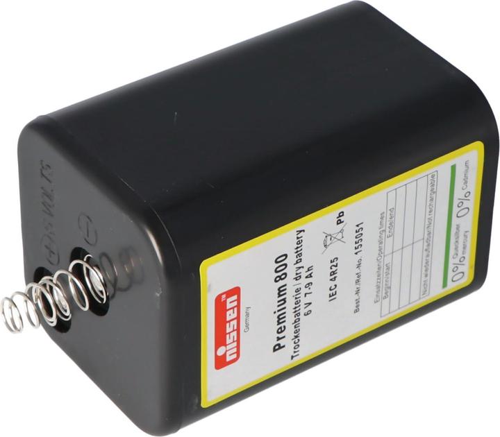 Image du produit Nissen Pile Premium 800 4R25 sans mercure ni cadmium (1 pcs, 4R25, 9000 mAh)
