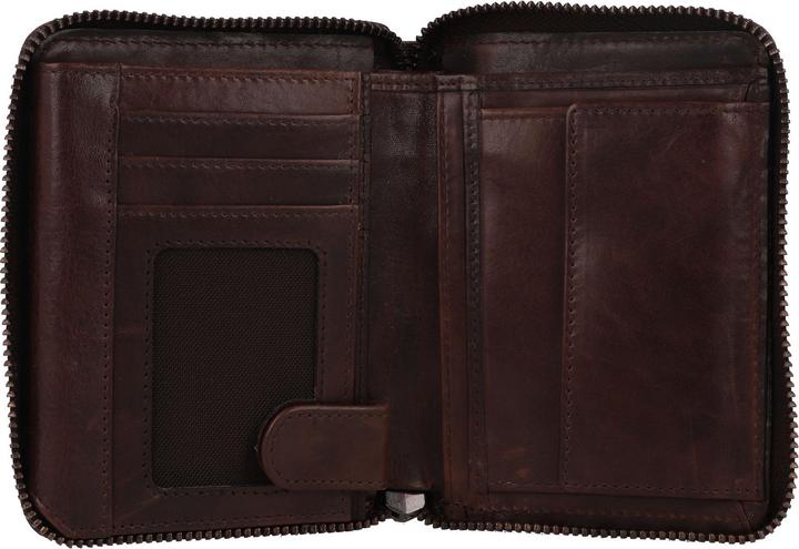 Image du produit Greenburry Newport Geldbörse RFID Schutz Leder 10 cm