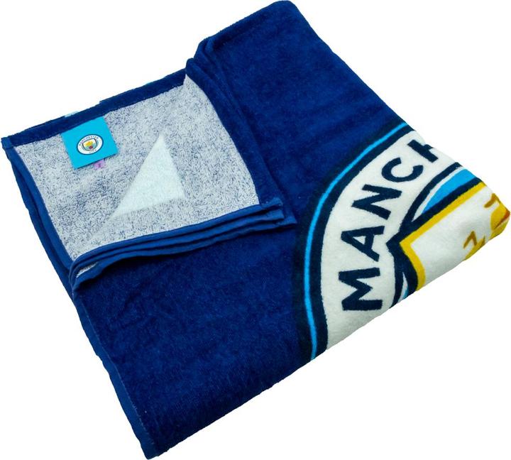 Produktbild Manchester City FC Badetuch Partikel (140 x 70 cm)