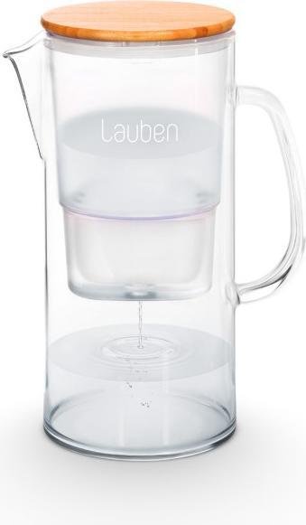 Actual product image Lauben Glass water filter jug