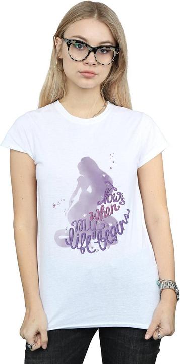 Actual product image Disney Womens/Ladies Tangled Now's When My Life Begins Cotton T-Shirt (XL)