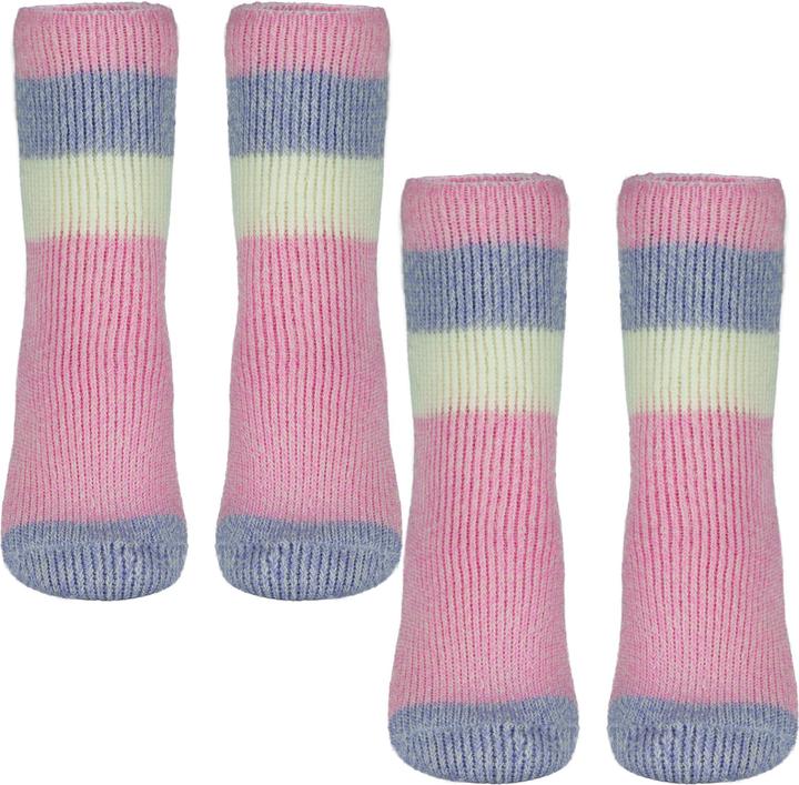Actual product image Black Snake Kids cosy socks 2 pairs fleecy (pack of 4, One size)